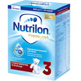Nutricia Сухая молочная смесь Nutrilon Premium 3, 600 г