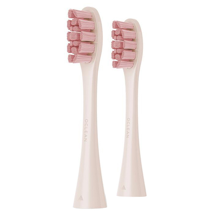 Oclean Toothbrush Head for One/SE/Air/X Pink 2pcs PW03 - зображення 1