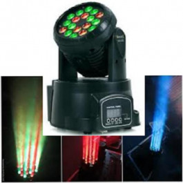   BIG Световой прибор голова MHWASH18*3W RGB