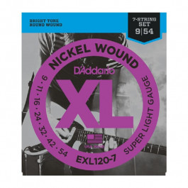 D'Addario EXL120-7