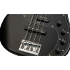 Sadowsky MetroLine 21-Fret Hybrid P/J Bass, Ash, 4-String Solid Black Satin - зображення 4