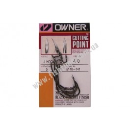 Owner J-Hook 5140 №4/0 (5pcs)