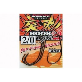 Decoy Hook Worm22 №2/0 (4pcs)