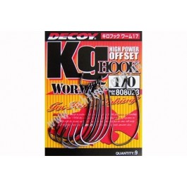 Decoy Kg Hook Worm17 №1/0 (9pcs)