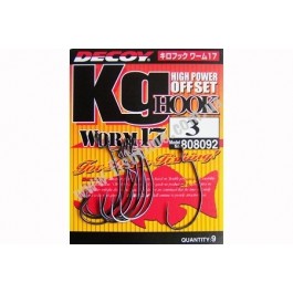   Decoy Kg Hook Worm17 №3 (9pcs)