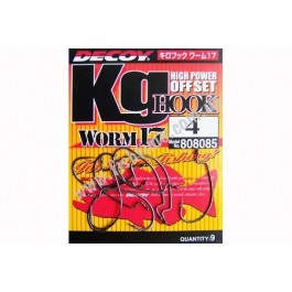   Decoy Kg Hook Worm17 №4 (9pcs)