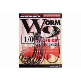 Decoy Worm9 Upper Cut №1/0 (9pcs)