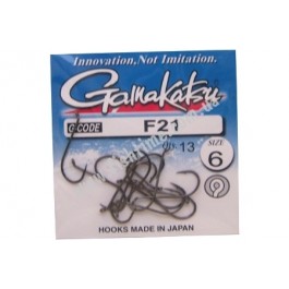   Gamakatsu F21 N/L Black №006 (13pcs)