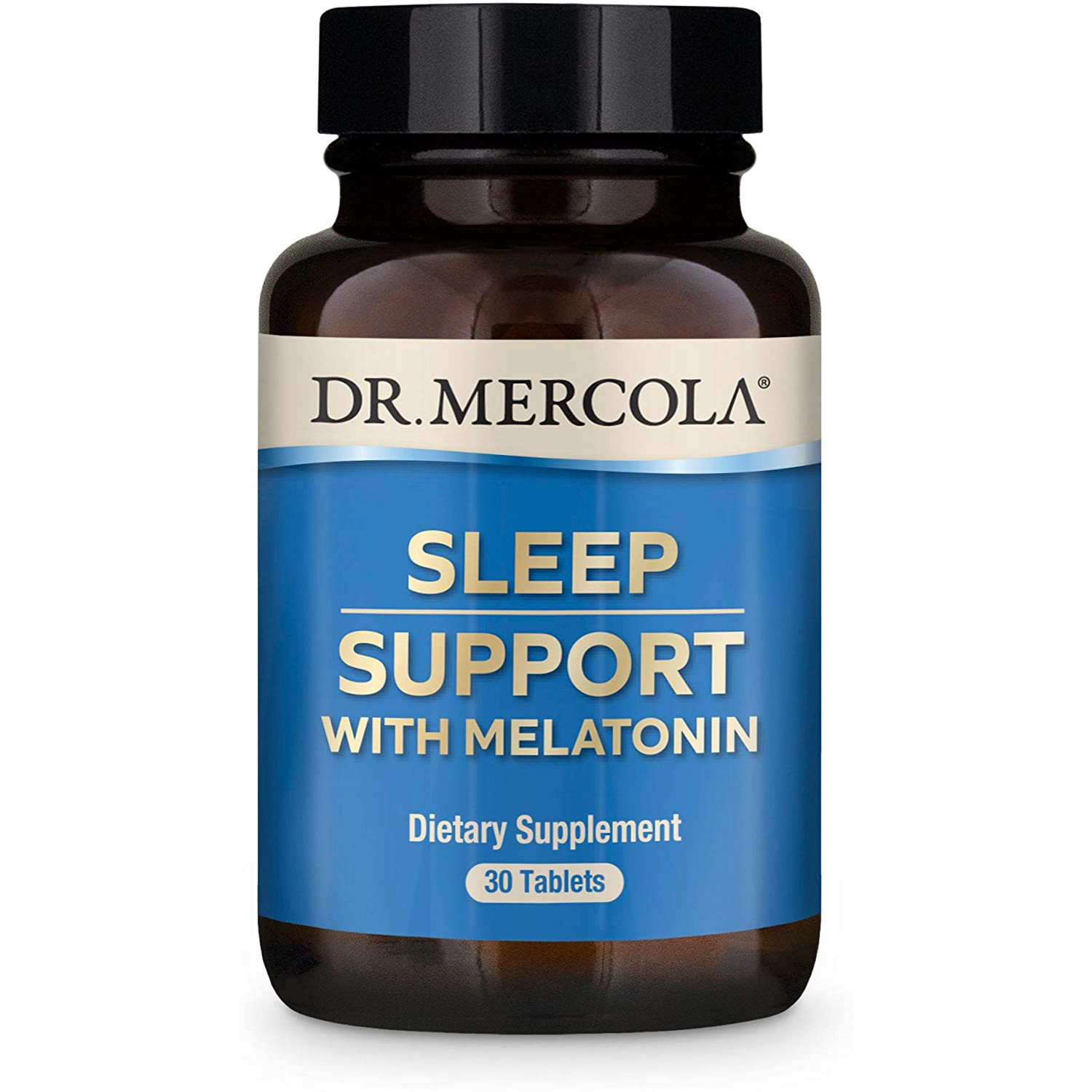 Dr. Mercola Sleep Support with Melatonin 30 tabs - зображення 1