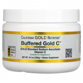 California Gold Nutrition Buffered Gold C Powder 238 g /200 servings/ Unflavored