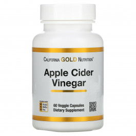   California Gold Nutrition Apple Cider Vinegar 60 caps /30 servings/