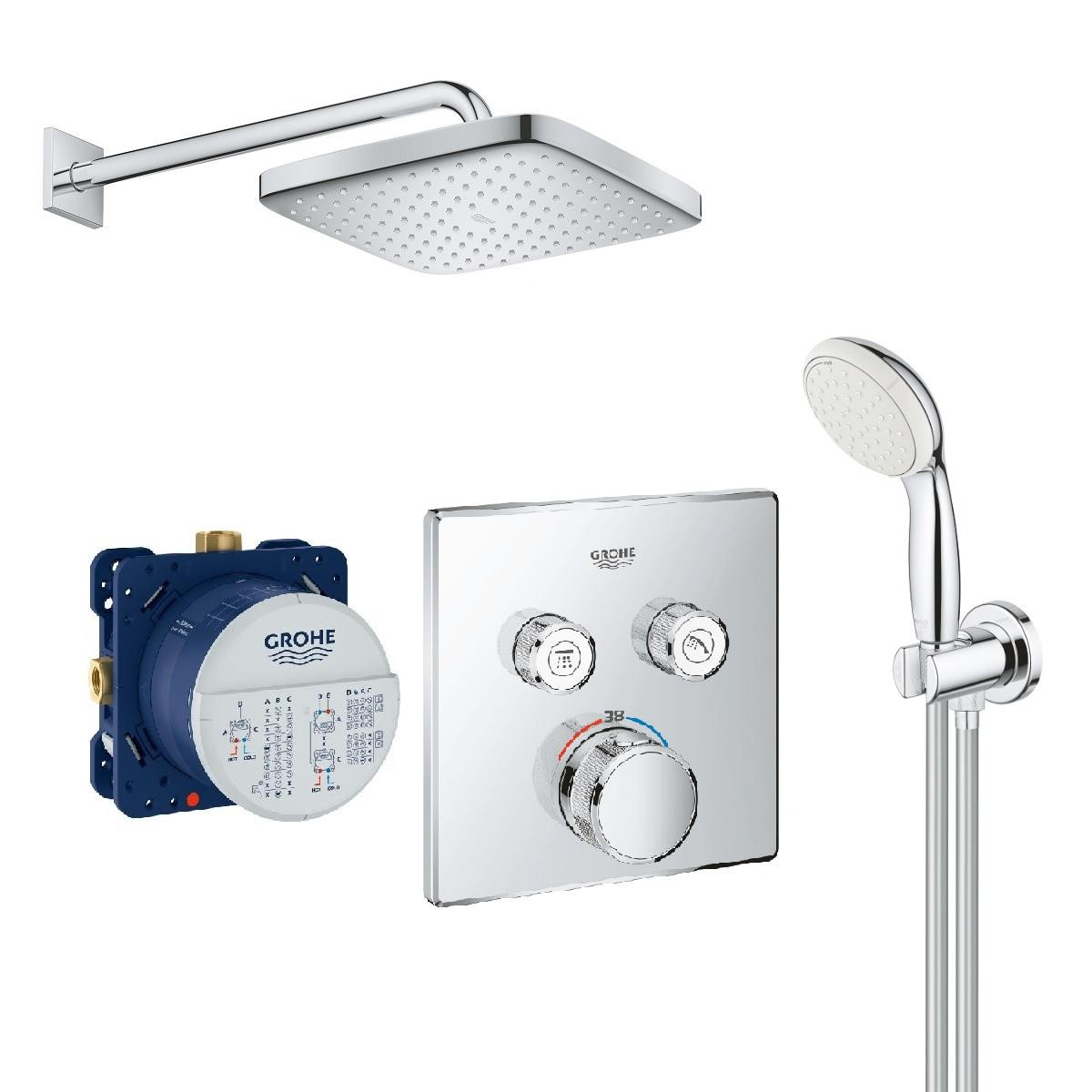 GROHE Grohtherm SmartControl UA26415SC1 - зображення 1