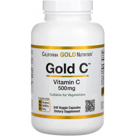   California Gold Nutrition Gold C Vitamin C 500 mg 240 caps