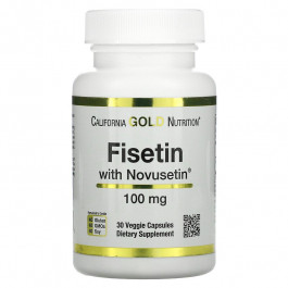   California Gold Nutrition Fisetin with Novusetin 100 mg 30 caps