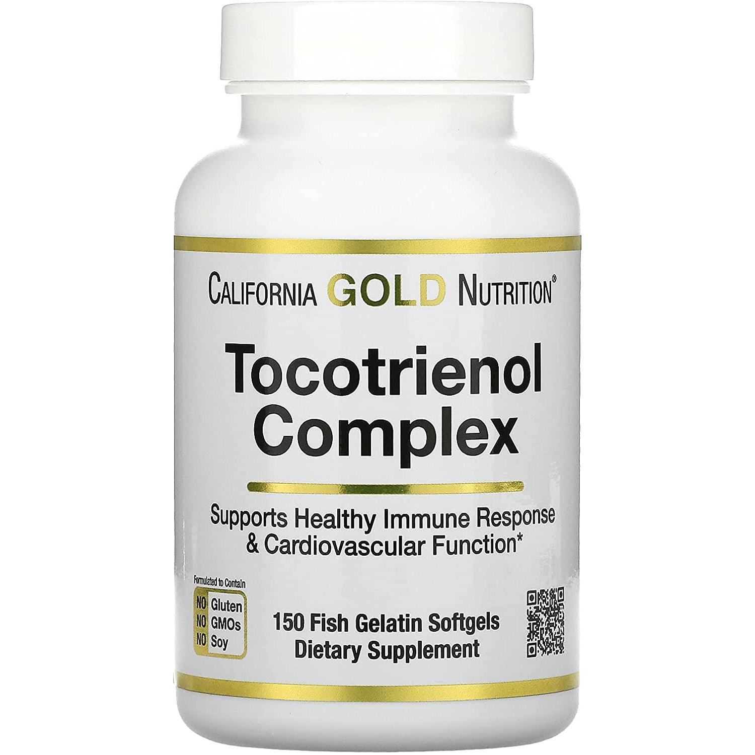 California Gold Nutrition Tocotrienol Complex 150 softgels - зображення 1