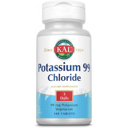   KAL Potassium Chloride 99 mg 100 tabs