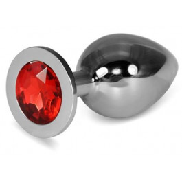 LoveToy Rosebud Classic Metal Plug L, серебряная (6970260904100)