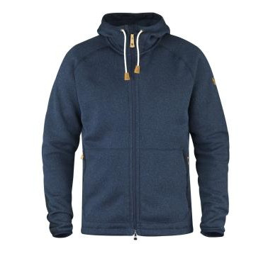 Fjallraven Ovik Fleece Hoodie M Navy - зображення 1