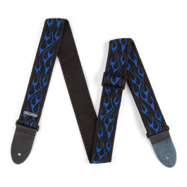   Dunlop D3811BL Classic Flambe Blue Strap