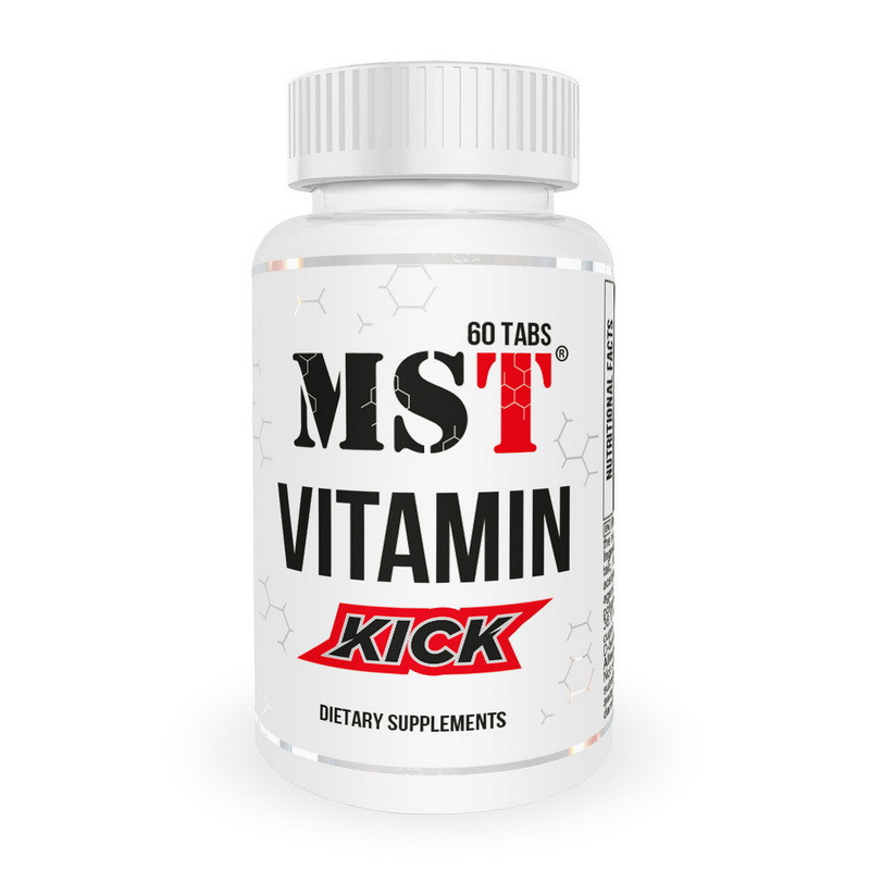 MST Nutrition Vitamin Kick 60 tabs /30 servings/ - зображення 1