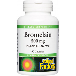   Natural Factors Bromelain 500 mg 90 caps