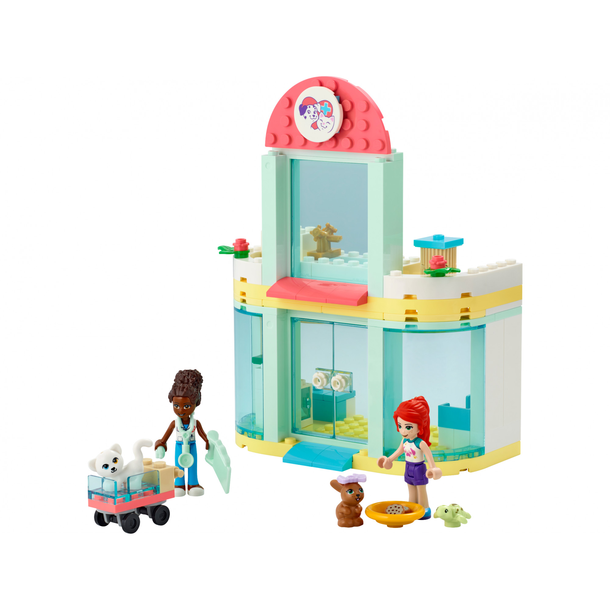 LEGO Friends Клиника для домашних животных (41695) купить в  интернет-магазине: цены на блочный конструктор Friends Клиника для домашних  животных (41695) - отзывы и обзоры, фото и характеристики. Сравнить  предложения в Украине: Киев,