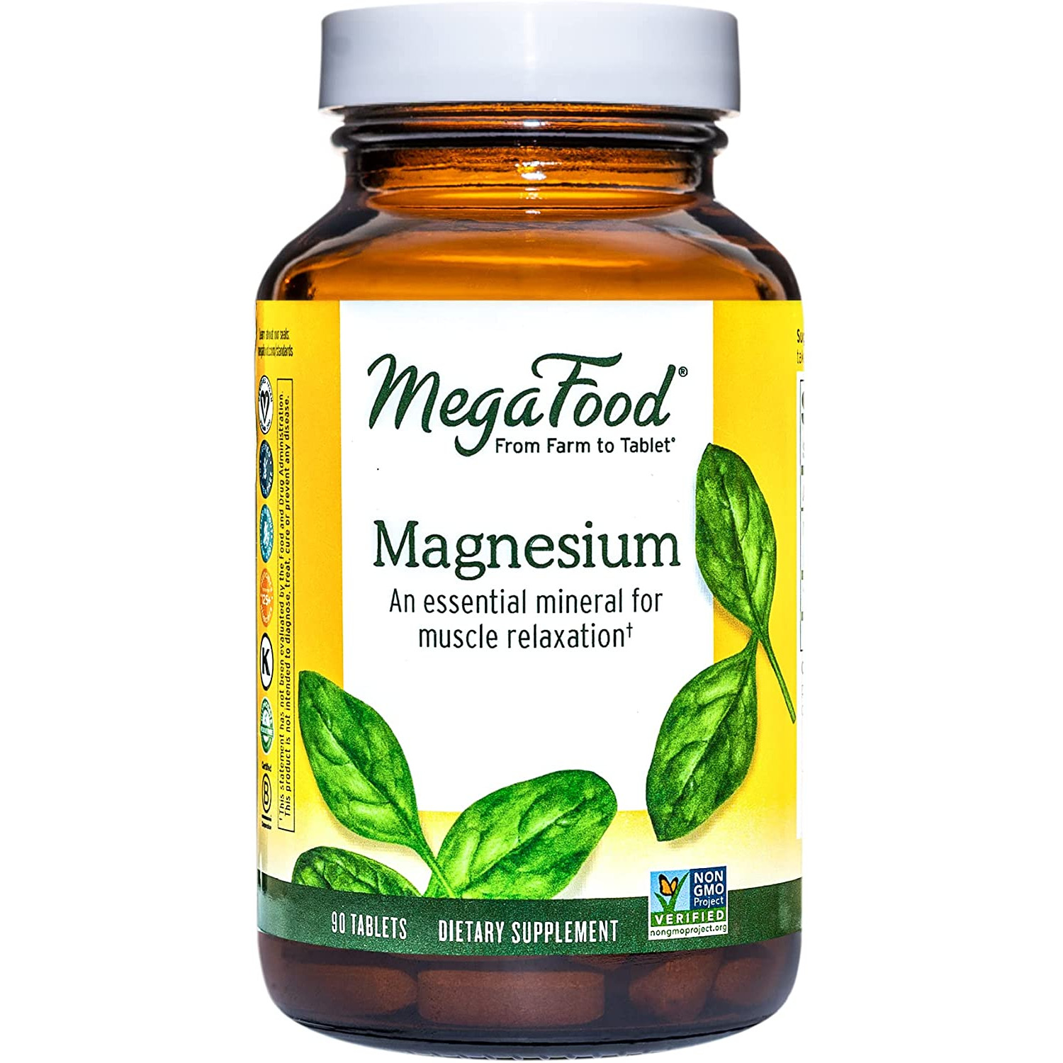 MegaFood Magnesium 90 tabs - зображення 1