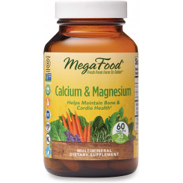 MegaFood Calcium & Magnesium 60 tabs /30 servings/