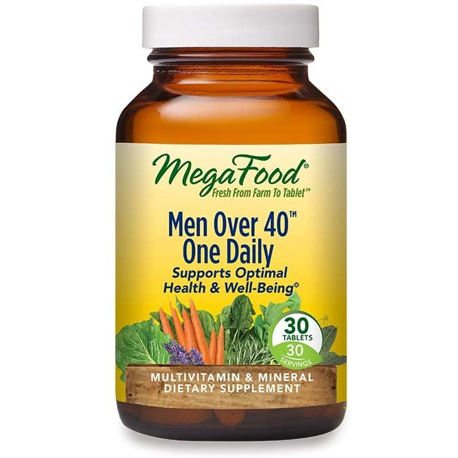 MegaFood Men Over 40 One Daily 30 tabs - зображення 1