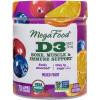 MegaFood D3 1000 IU Gummies 70 tabs Mixed Fruit - зображення 1