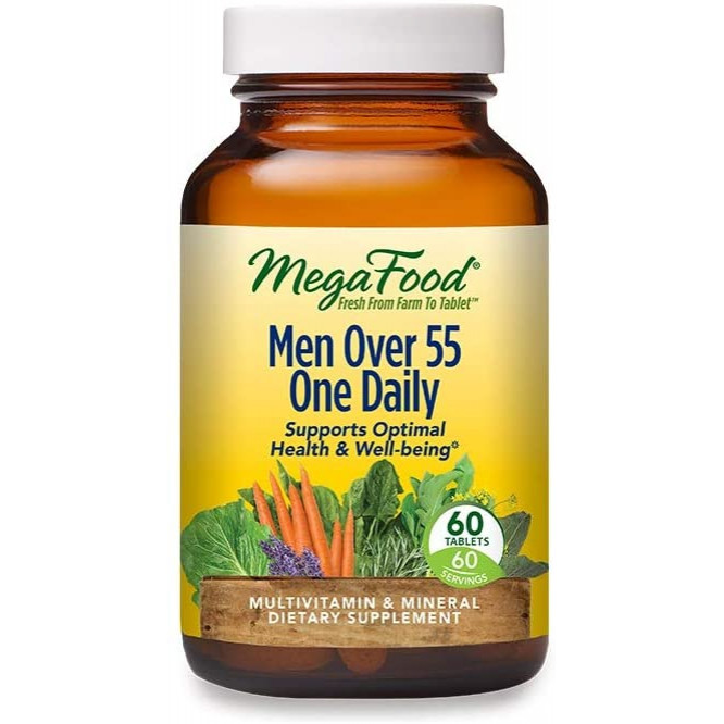 MegaFood Men Over 55 One Daily 60 tabs - зображення 1