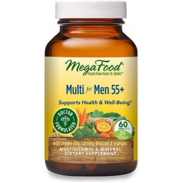 MegaFood Multi for Men 55+ 60 tabs /30 servings/