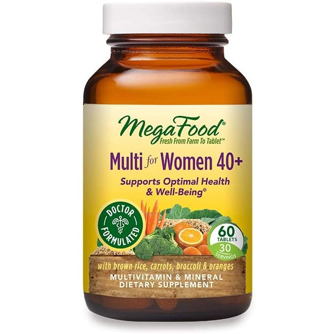 MegaFood Multi for Women 40+ 60 tabs /30 servings/ - зображення 1