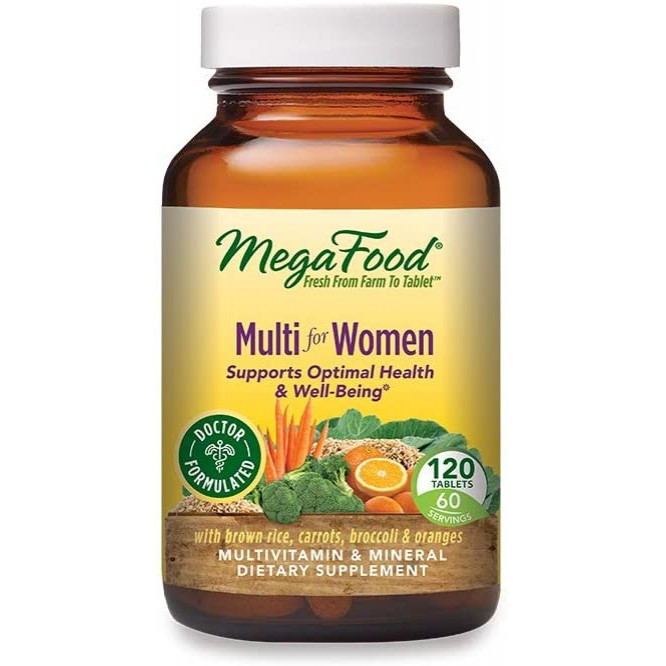 MegaFood Multi for Women 120 tabs /60 servings/ - зображення 1