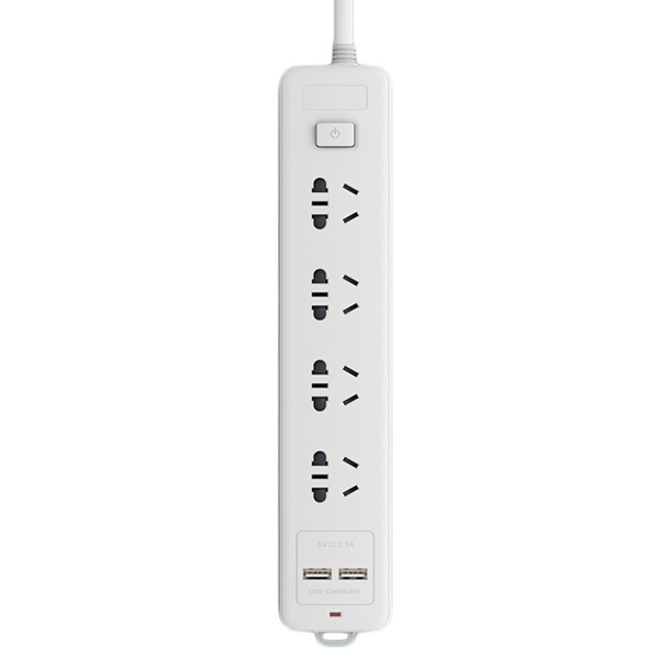 OPPLE Power Strip (4 розетки + 2 USB) 1.8m White - зображення 1