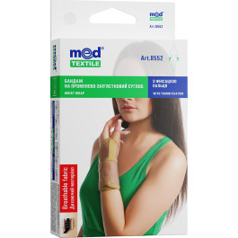   Med textile Бандаж на лучезапястный сустав с фиксацией пальца Medtextile 8552 Medtextile