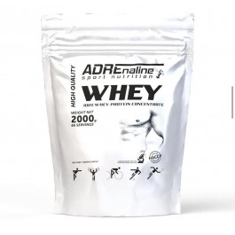 Adrenaline Sport Nutrition 100% Whey Protein Concentrate 2000 g /66 servings/ Banana