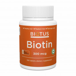   Biotus Biotin 300 mcg 100 tabs