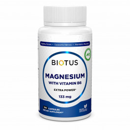 Biotus Magnesium with Vitamin B6 Extra Power 100 caps