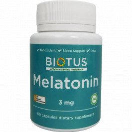 Biotus Melatonin 3 mg 60 caps