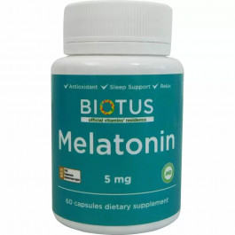 Biotus Melatonin 5 mg 60 caps