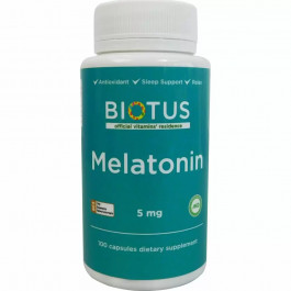 Biotus Melatonin 5 mg 100 caps