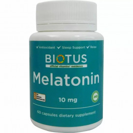 Biotus Melatonin 10 mg 60 caps