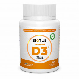 Biotus Vitamin D3 125 mcg /5000 IU/ 120 caps