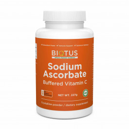 Biotus Sodium Ascorbate Buffered Vitamin C 227 g /181 servings/ Unflavored