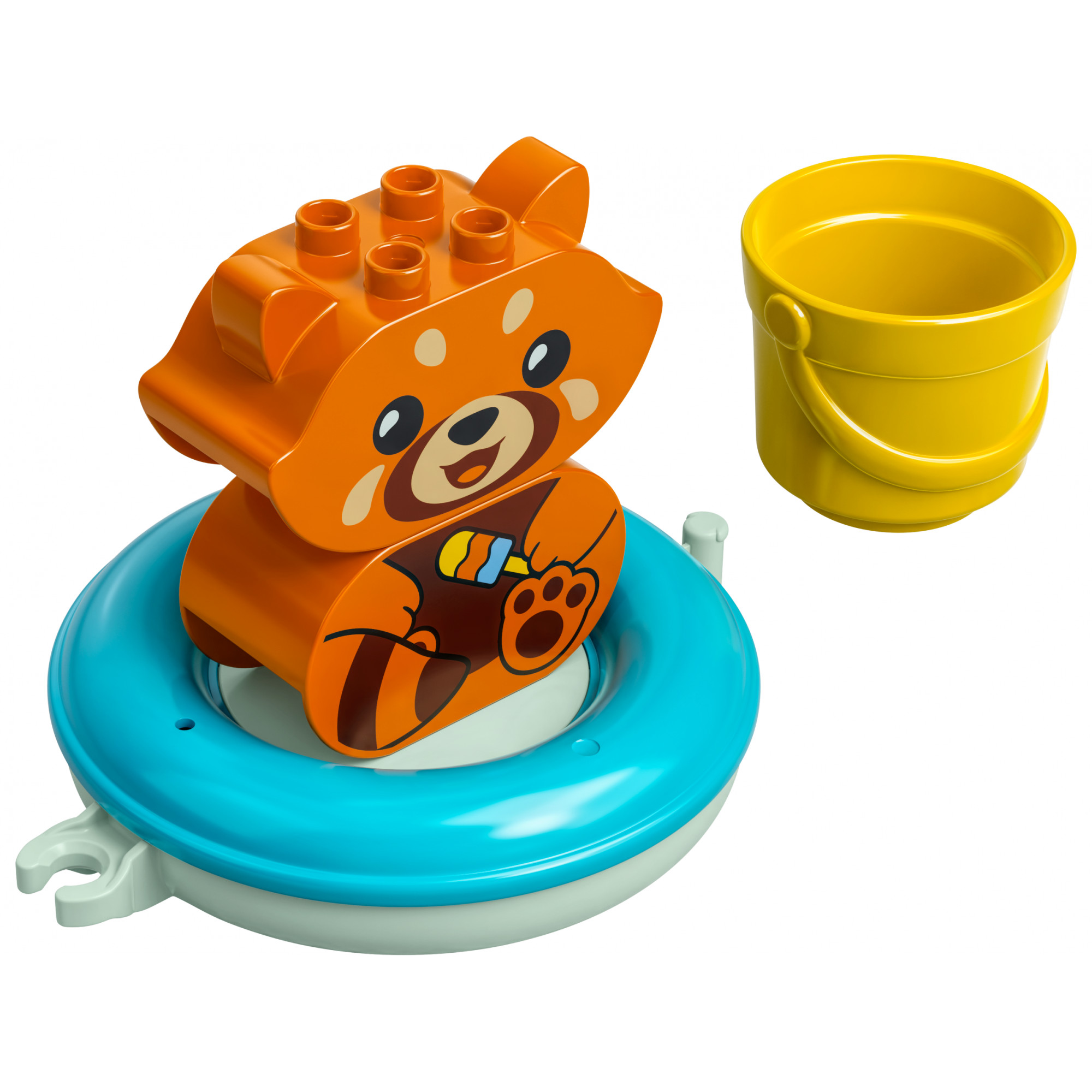 LEGO DUPLO Приключения в ванной: Красная панда на плоту (10964) - зображення 1