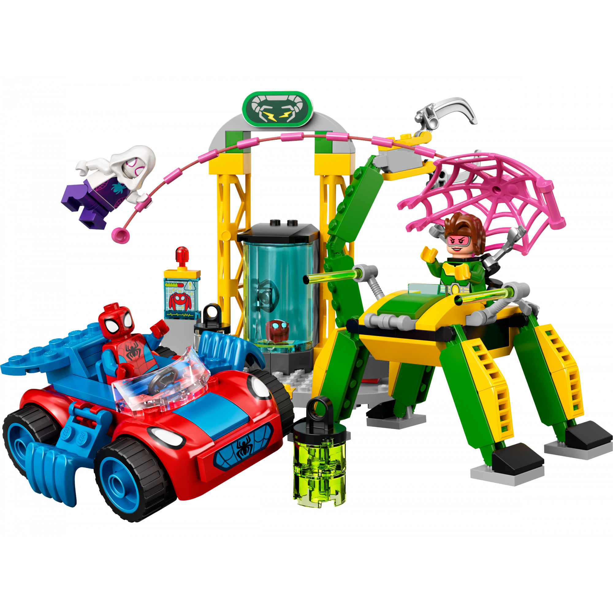 LEGO Marvel Человек-паук в лаборатории Доктора Ока (10783) - зображення 1