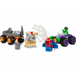 LEGO Super Heroes Схватка Халка и Носорога на грузовиках (10782)