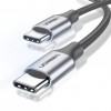 UGREEN USB-C Cable Aluminum with Braided 2m Black (70429) - зображення 1