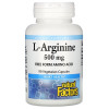 Natural Factors L-Arginine 500 mg 90 caps /45 servings/ - зображення 2